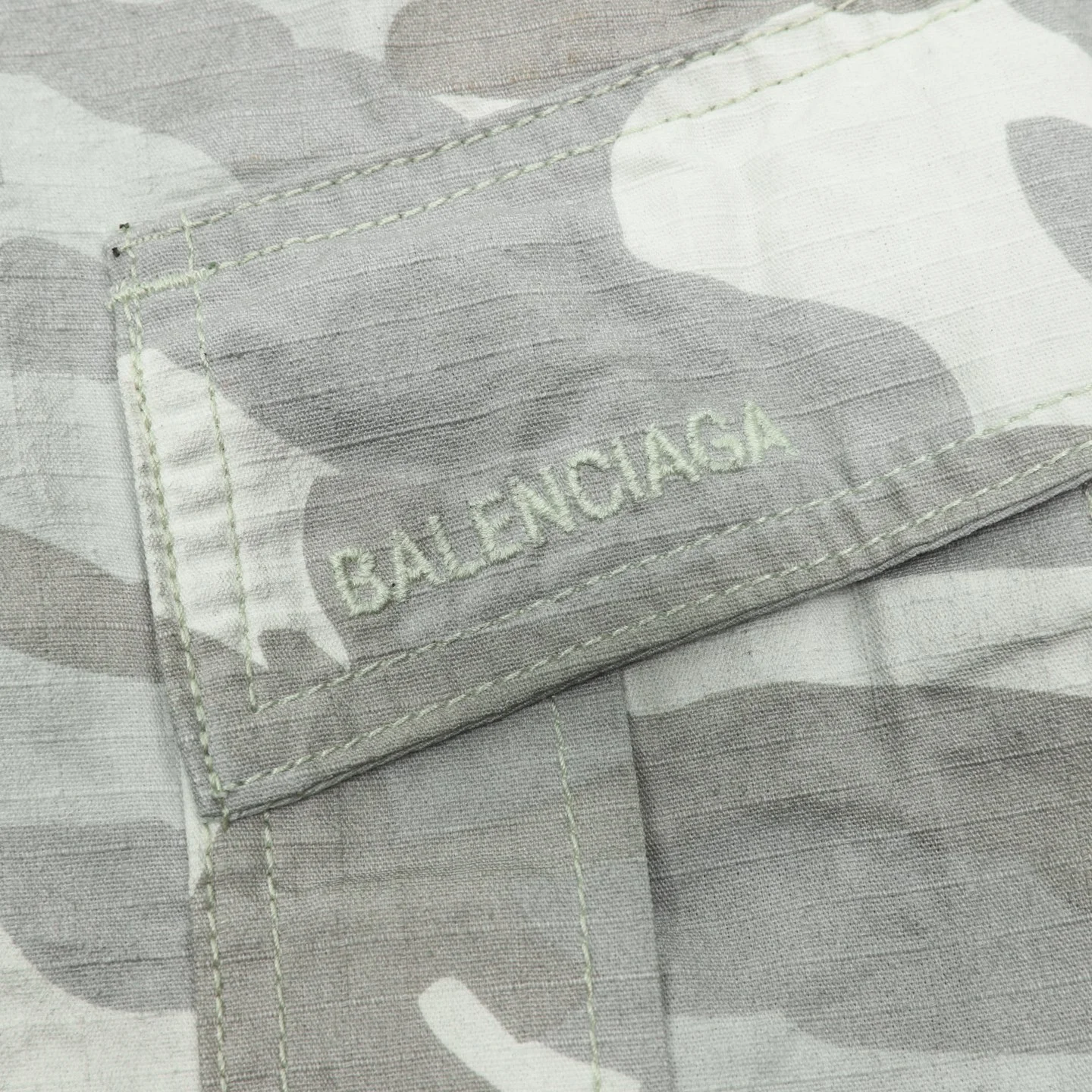 BALENCIAGA Trousers & Shorts Cotton (White-Grey) S-XL 210202606040379_109 - Image 5