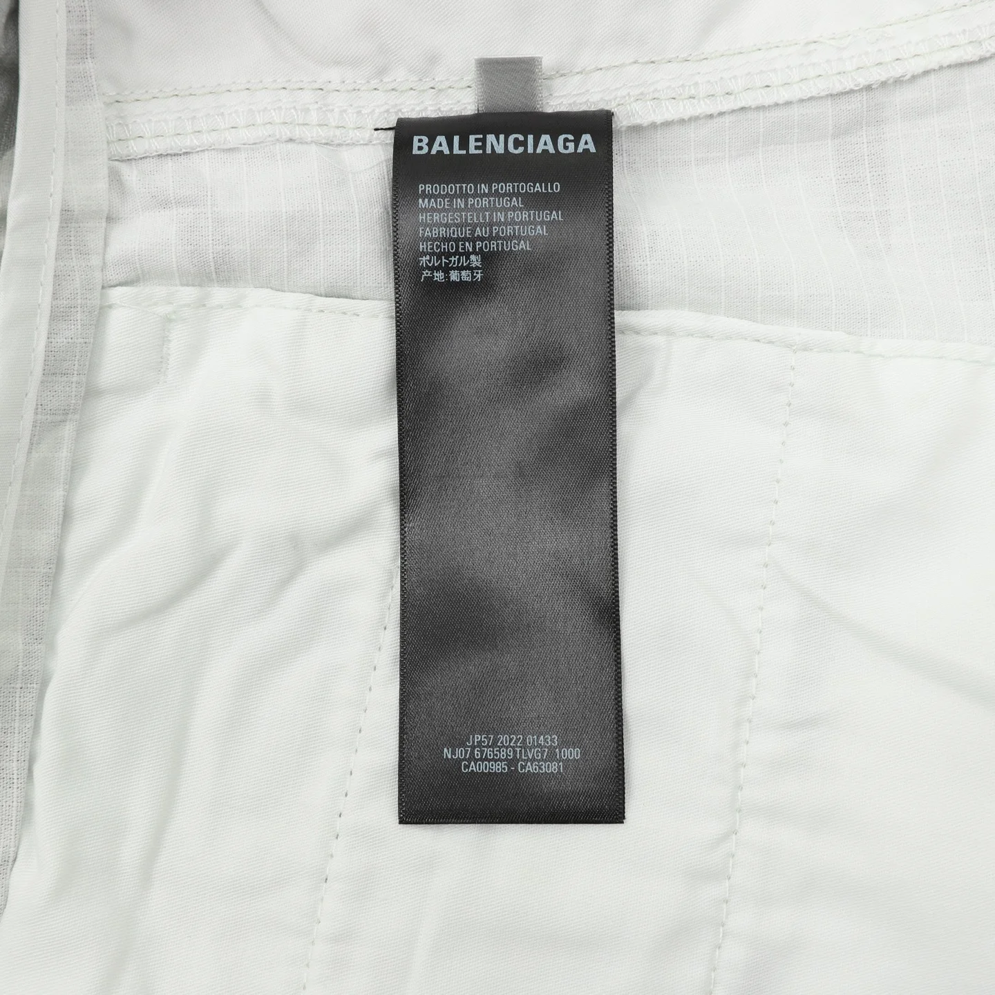 BALENCIAGA Trousers & Shorts Cotton (White-Grey) S-XL 210202606040379_109 - Image 8