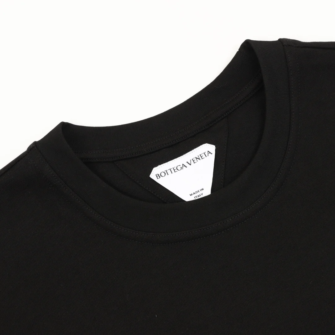 BOTTEGA VENETA T-shirts & Vests Cotton (Black) S-XL 130202606040725_89 - Image 3