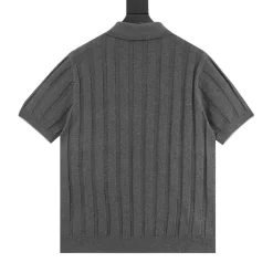 Alternative view of BRUNELLO CUCINELLI Shirts & Polos Knit (Gray) M-XXL 180202606040713_99