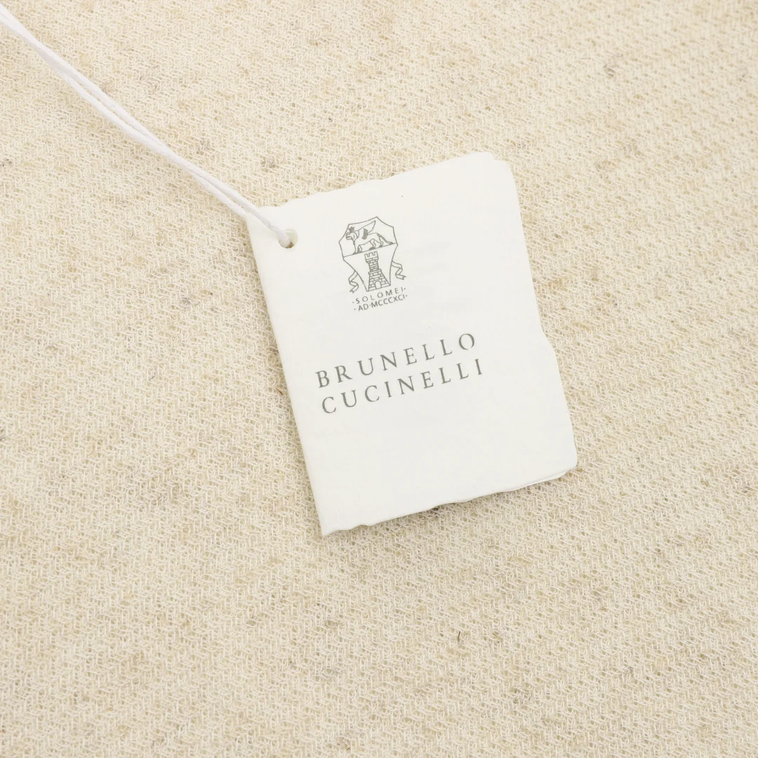 BRUNELLO CUCINELLI T-shirts & Vests Cotton (Cream) M-XXL 160202606040723_89 - Image 5