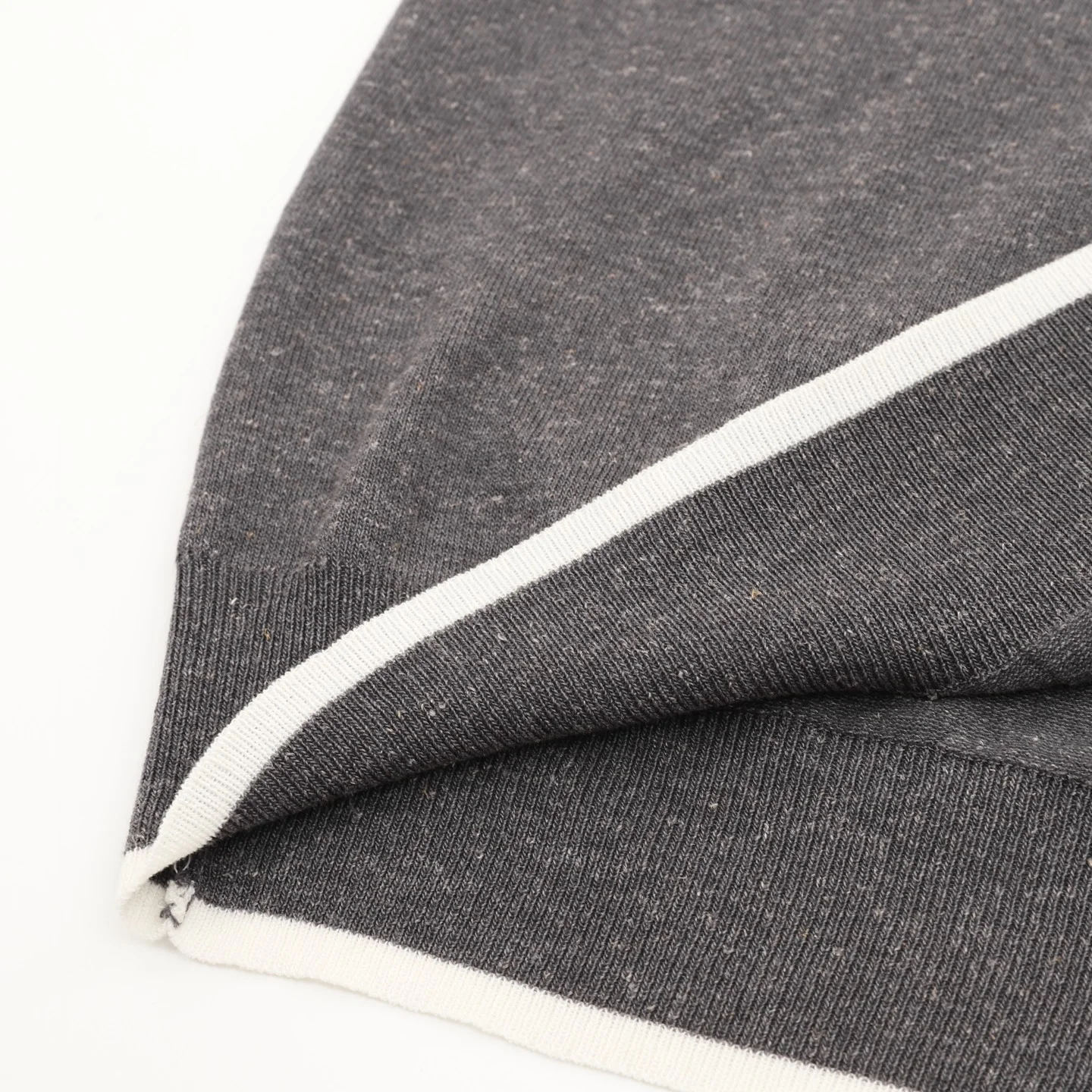 BRUNELLO CUCINELLI T-shirts & Vests Knit (Gray-White) M-XXL 160202606040648_89 - Image 7