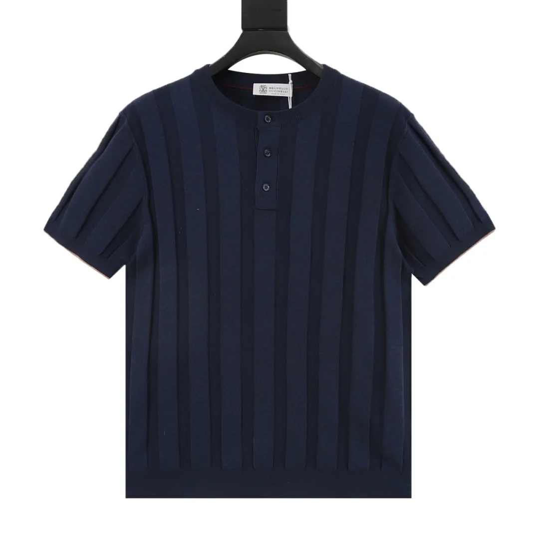 BRUNELLO CUCINELLI T-shirts & Vests Knit (Navy) M-XXL 170202606040761_99