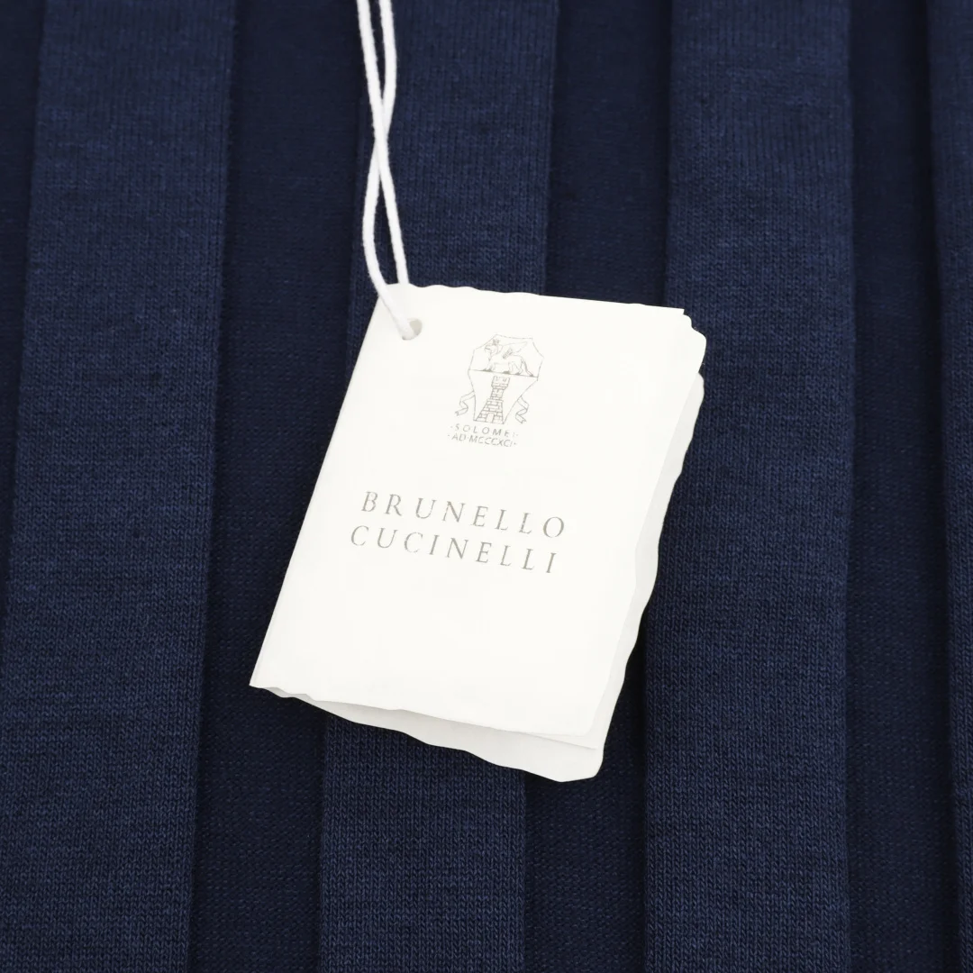 BRUNELLO CUCINELLI T-shirts & Vests Knit (Navy) M-XXL 170202606040761_99 - Image 6