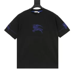 BURBERRY T-shirts & Vests Cotton (Black-Blue) S-XL 120202606040386_79