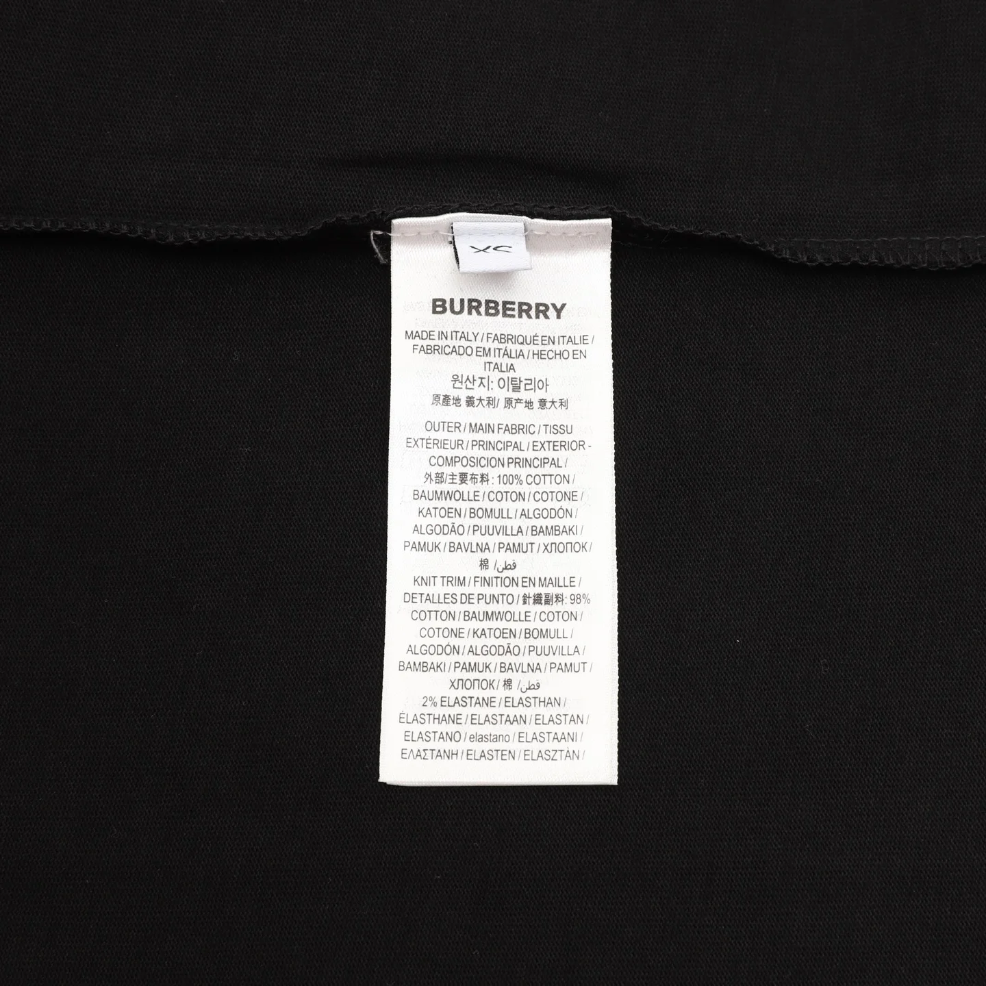 BURBERRY T-shirts & Vests Cotton (Black-Brown-Red-White) XS-L 120202606040697_79 - Image 9