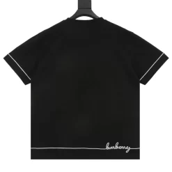 Alternative view of BURBERRY T-shirts & Vests Cotton (Black-White) S-L 130202606040732_89