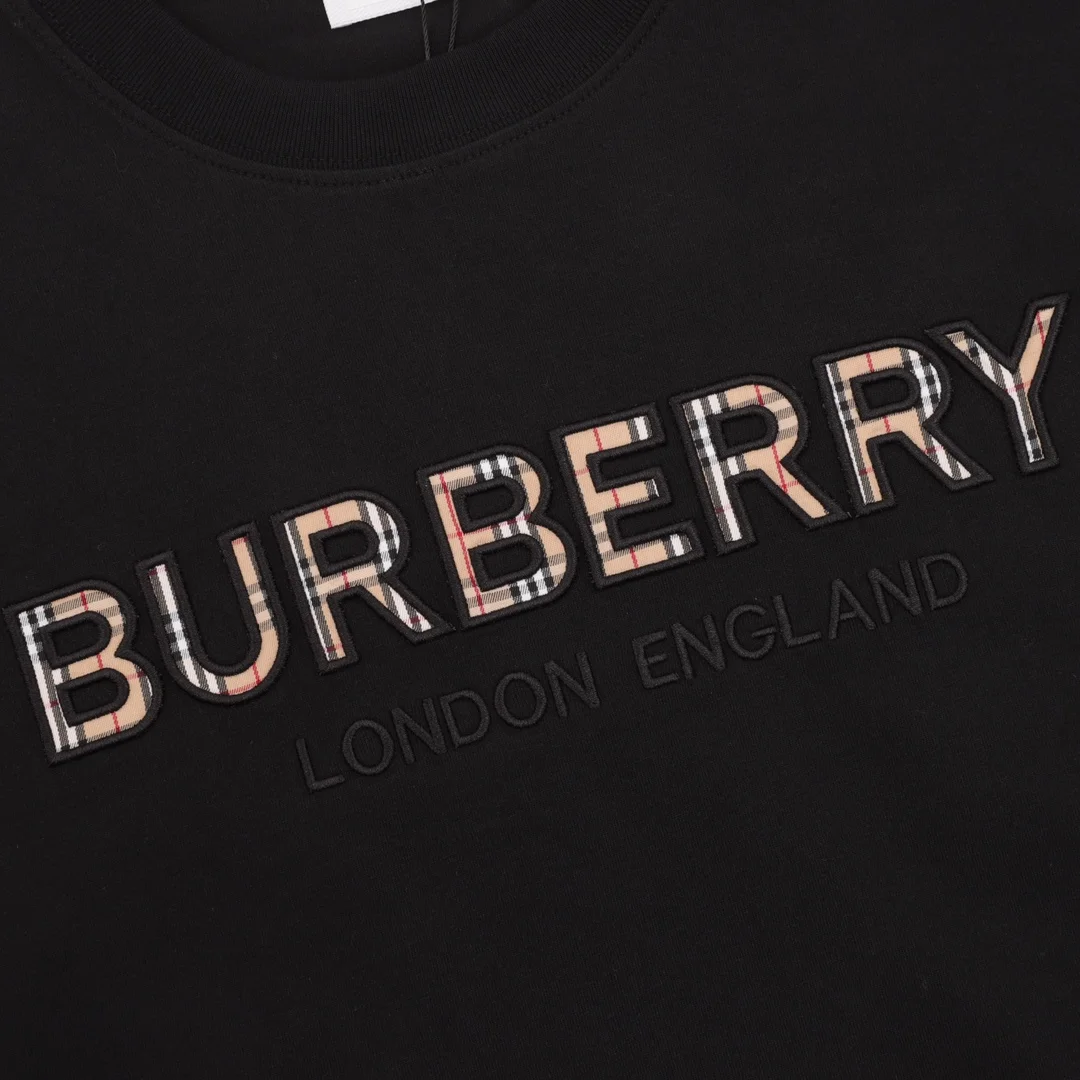 BURBERRY T-shirts & Vests Cotton (Black) XS-XL 120202606040363_79 - Image 4