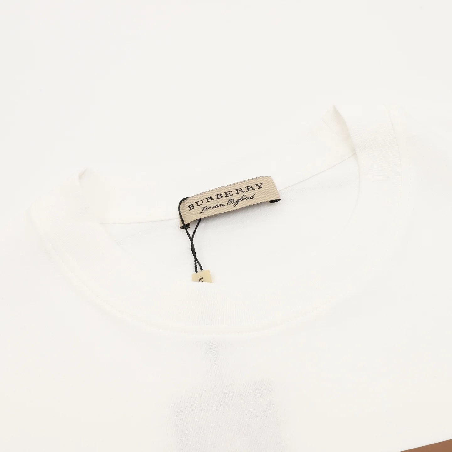 BURBERRY T-shirts & Vests Cotton (White-Brown-Beige-Black) XS-L 120202606040696_79 - Image 3