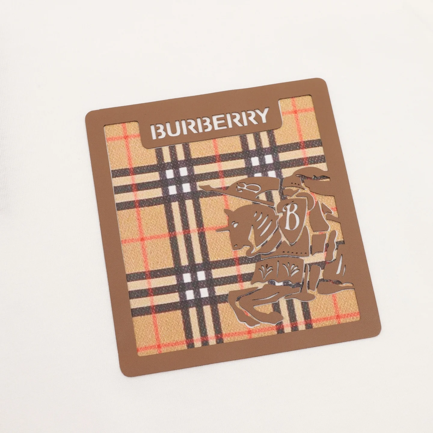 BURBERRY T-shirts & Vests Cotton (White-Brown-Beige-Black) XS-L 120202606040696_79 - Image 4