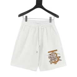 BURBERRY Trousers & Shorts Cotton (White-Brown) M-XXL 140202606040581_89