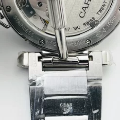 Alternative view of CARTIER Pasha Automatic 4327 (Silver Dial) 38mm CLEAN 2450202606040078_769