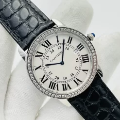 CARTIER Rotonde Quartz WSRN0021, W6700155 (White Dial) 40mm 800202606040329_289