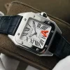 CARTIER Santos Automatic 100 (White Dial) 51mm 1300202606040079_439
