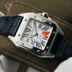 CARTIER Santos Automatic 100 (White Dial) 51mm 1300202606040079_439