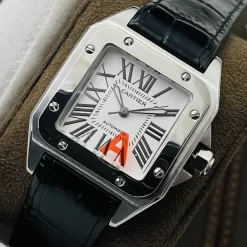Alternative view of CARTIER Santos Automatic 100 (White Dial) 51mm 1300202606040079_439