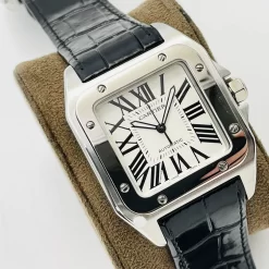 Alternative view of CARTIER Santos Automatic 100 (White Dial) 51mm 1300202606040344_439