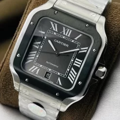 Alternative view of CARTIER Santos Automatic (Black Dial) 40mm BV 2650202606040081_819