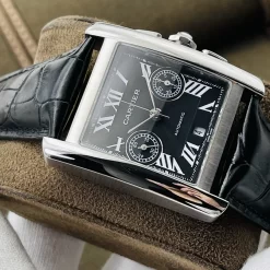 CARTIER Tank Automatic W5330007 (Black Dial) 40mm 1550202606040462_509