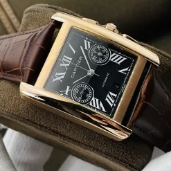 CARTIER Tank Automatic W5330007 (Black Dial) 40mm 1600202606040460_519