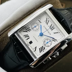 Alternative view of CARTIER Tank Automatic W5330007 (White Dial) 40mm 1550202606040463_509