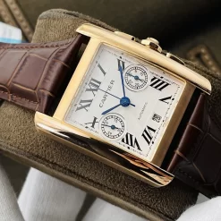 CARTIER Tank Automatic W5330007 (White Dial) 40mm 1600202606040461_519