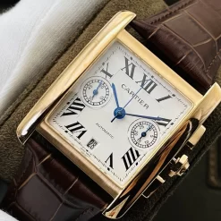 Alternative view of CARTIER Tank Automatic W5330007 (White Dial) 40mm 1600202606040461_519