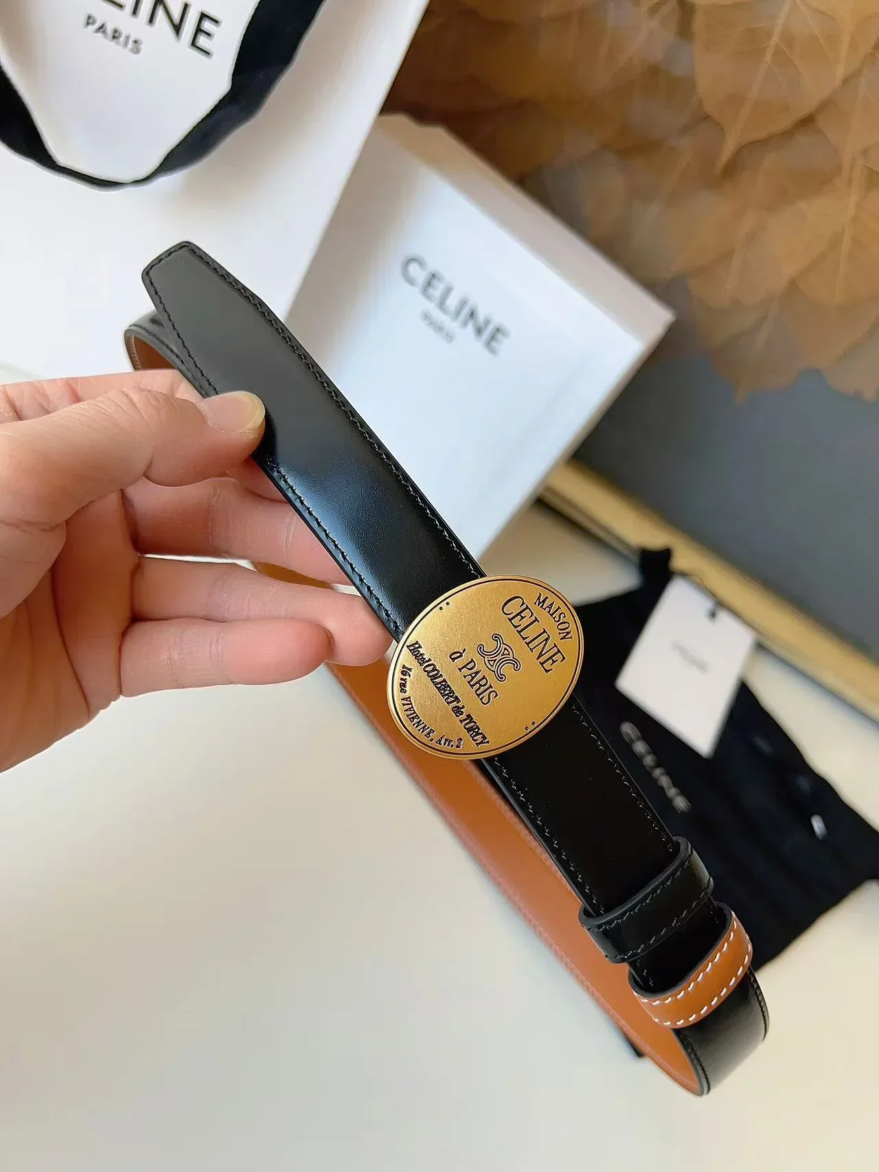 CELINE Belts Women 160202606030007_79