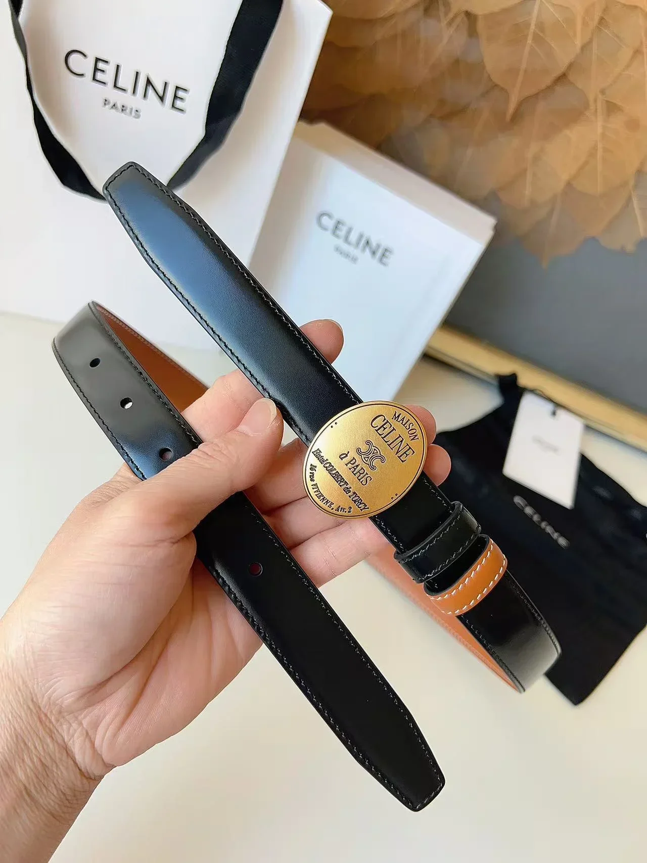 CELINE Belts Women 160202606030007_79 - Image 4