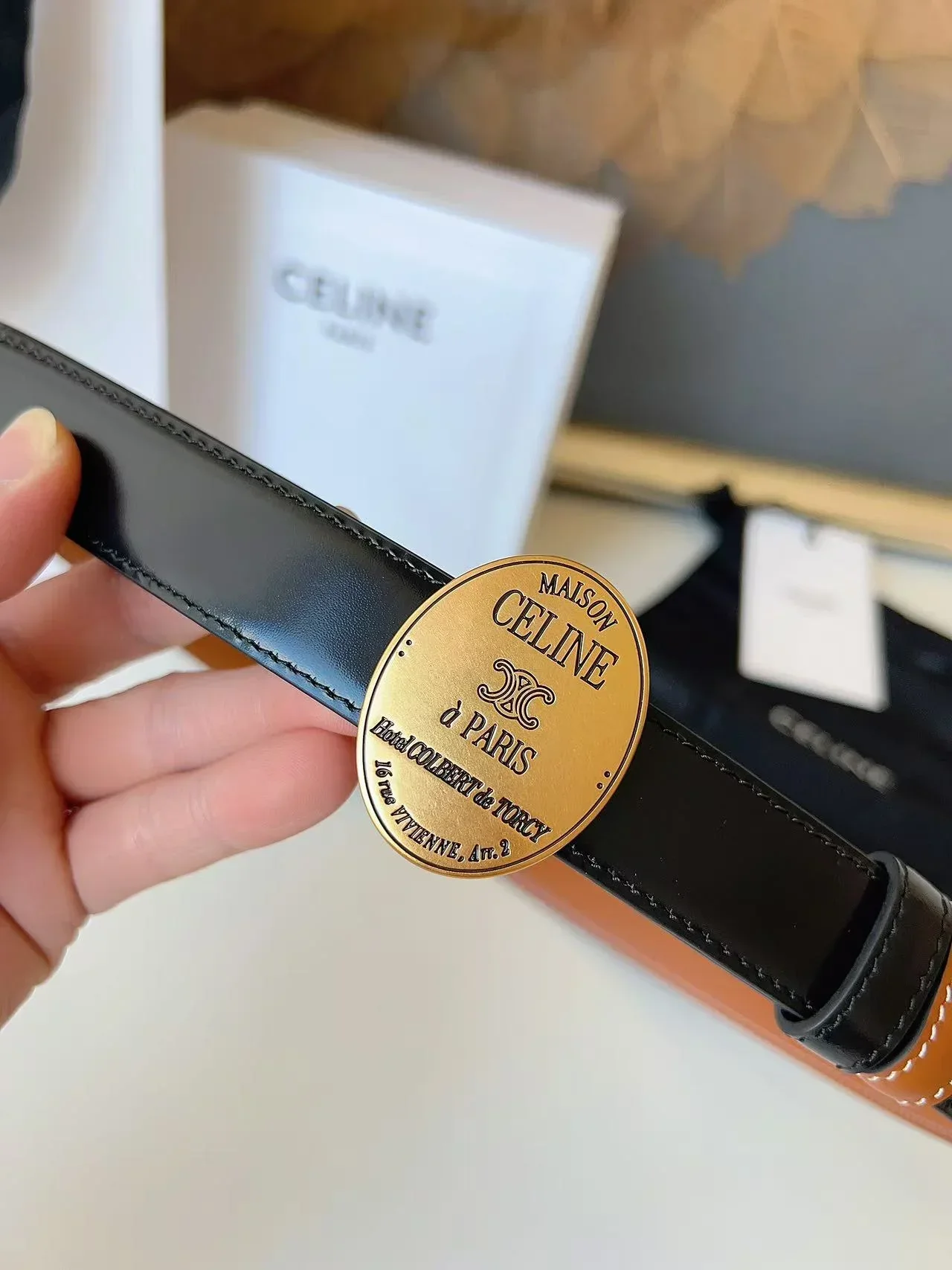CELINE Belts Women 160202606030007_79 - Image 5
