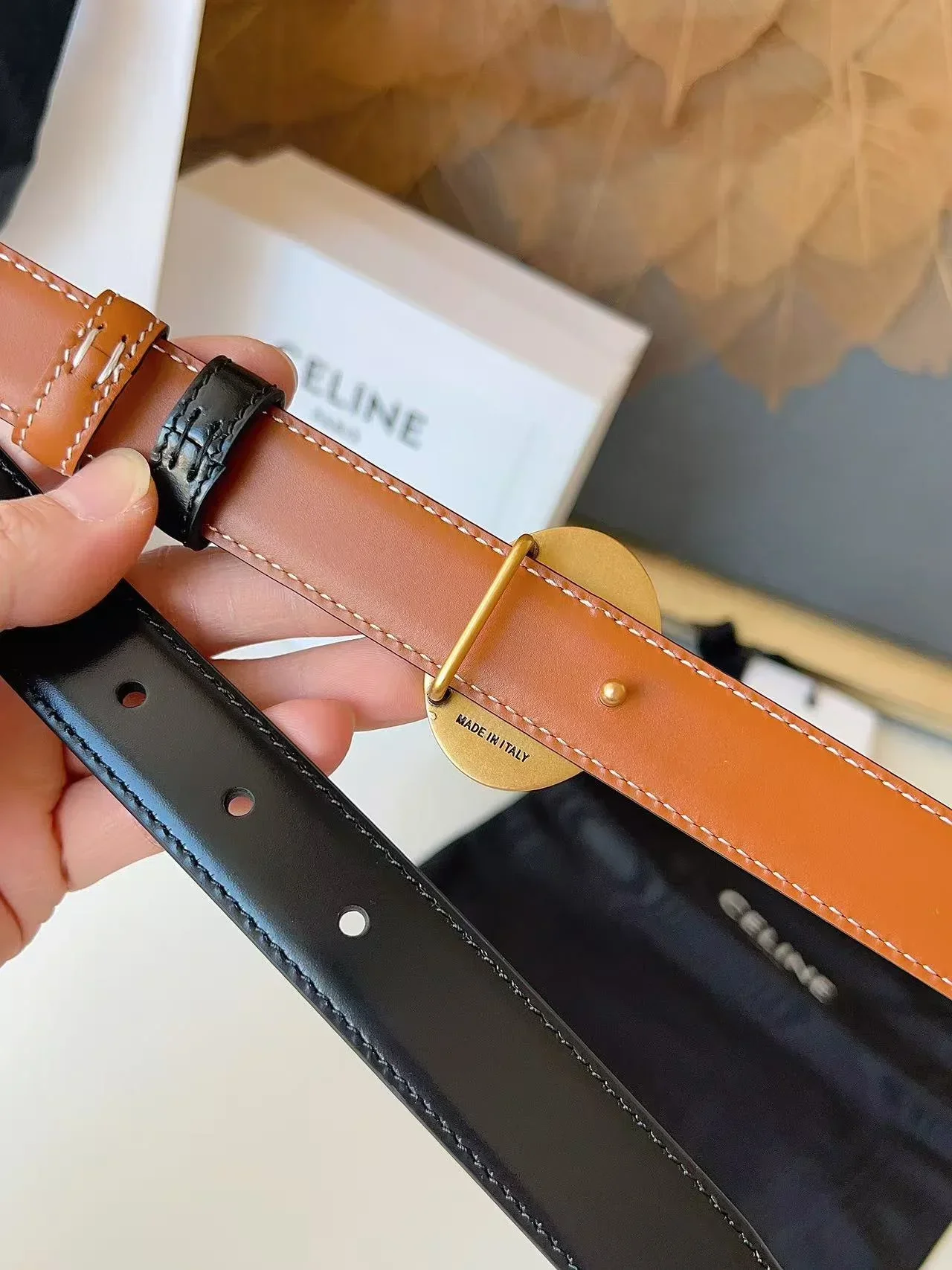 CELINE Belts Women 160202606030007_79 - Image 7