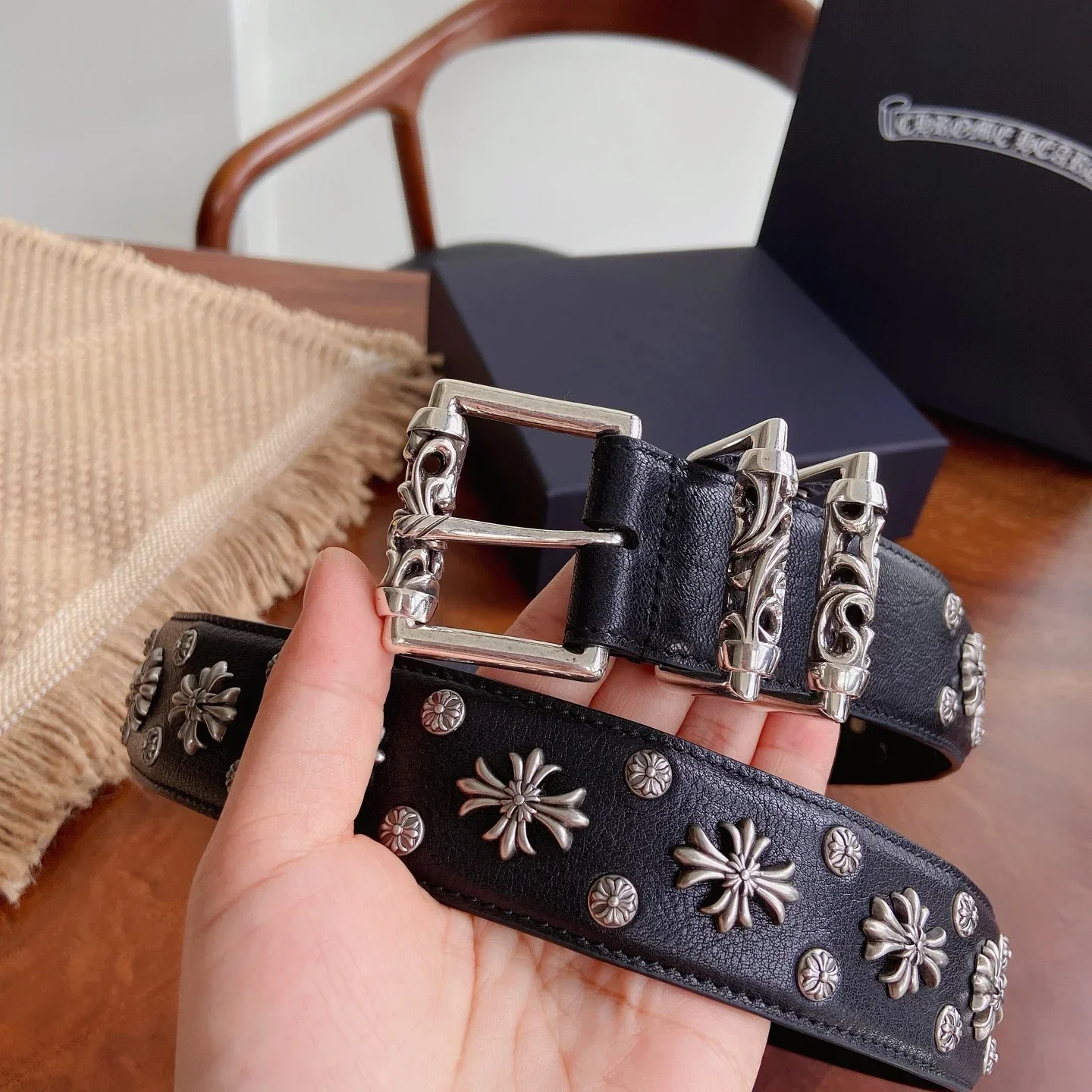 CHROME HEARTS Belts Unisex 925202606030018_299