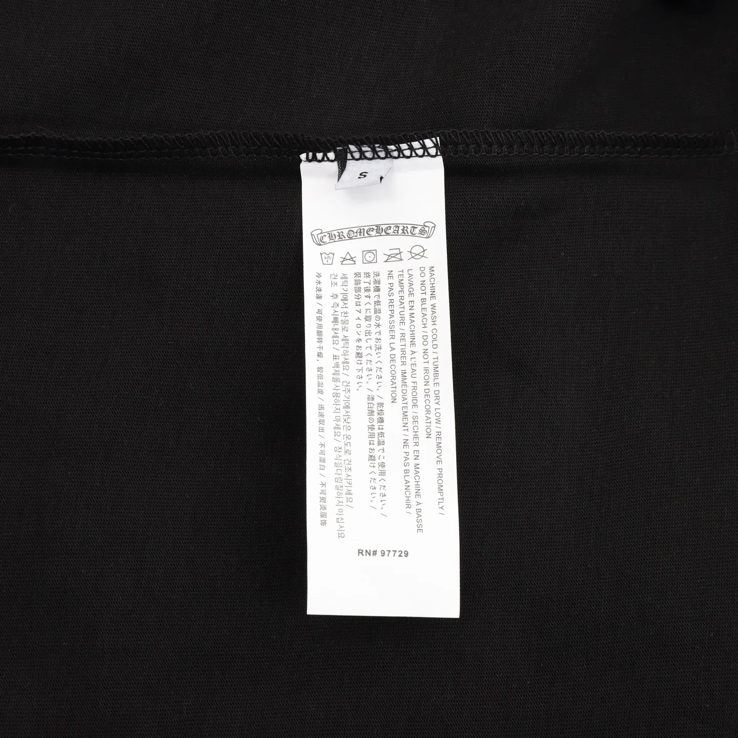 CHROME HEARTS T-shirts & Vests Cotton (Black-Neon Green) S-XL 130202606040695_89 - Image 9