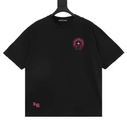CHROME HEARTS T-shirts & Vests Cotton (Black-Pink) S-XL 140202606040789_89