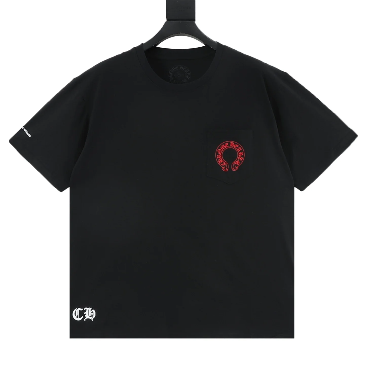 CHROME HEARTS T-shirts & Vests Cotton (Black-Red) S-L 150202606040672_89