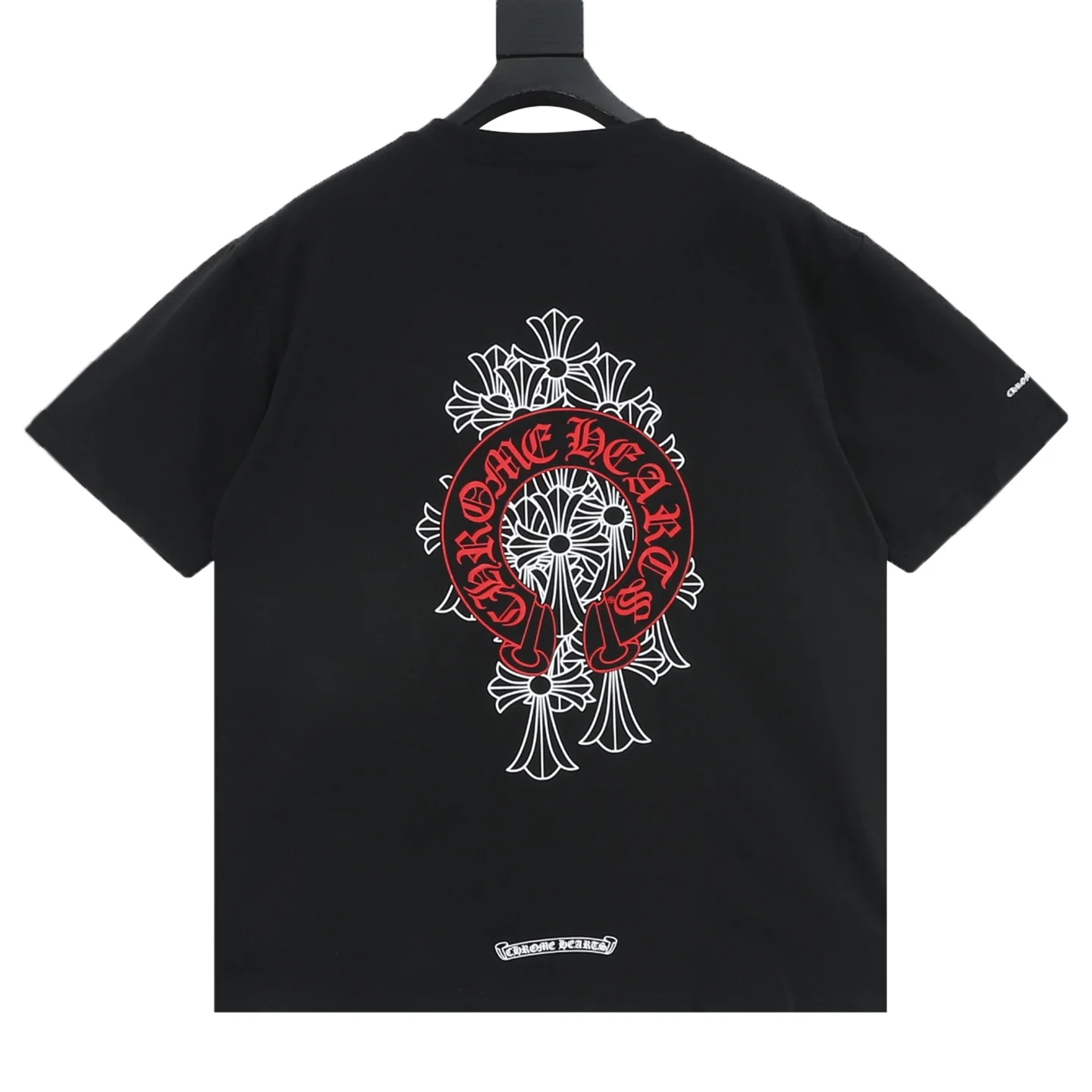 CHROME HEARTS T-shirts & Vests Cotton (Black-Red) S-L 150202606040672_89 - Image 2