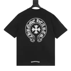 Alternative view of CHROME HEARTS T-shirts & Vests Cotton (Black-White) S-XL 120202606040512_79