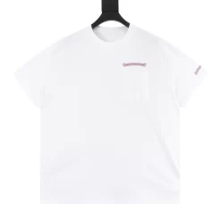 CHROME HEARTS T-shirts & Vests Cotton (White-Pink) S-L 140202606040463_89