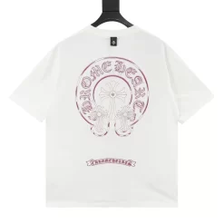 Alternative view of CHROME HEARTS T-shirts & Vests Cotton (White-Purple) S-XL 140202606040788_89
