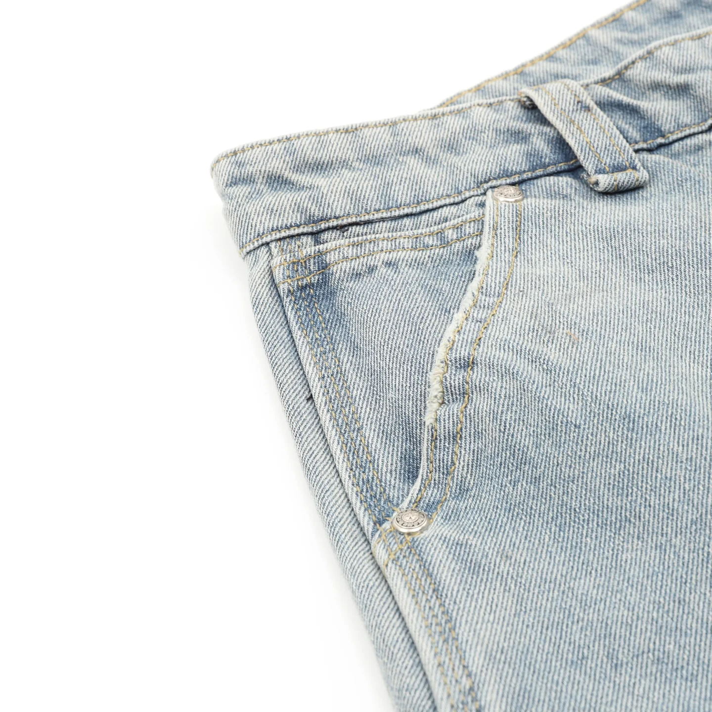 CHROME HEARTS Trousers & Shorts Denim (Light Blue-Black-Pink-White) S-XL 200202606040475_109 - Image 4