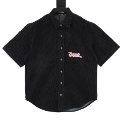 DIOR Shirts & Polos Cotton (Black-Red-White) 38-41 220202606040798_109