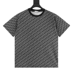 DIOR T-shirts & Vests Cotton (Black-Grey) XS-L 140202606040630_89
