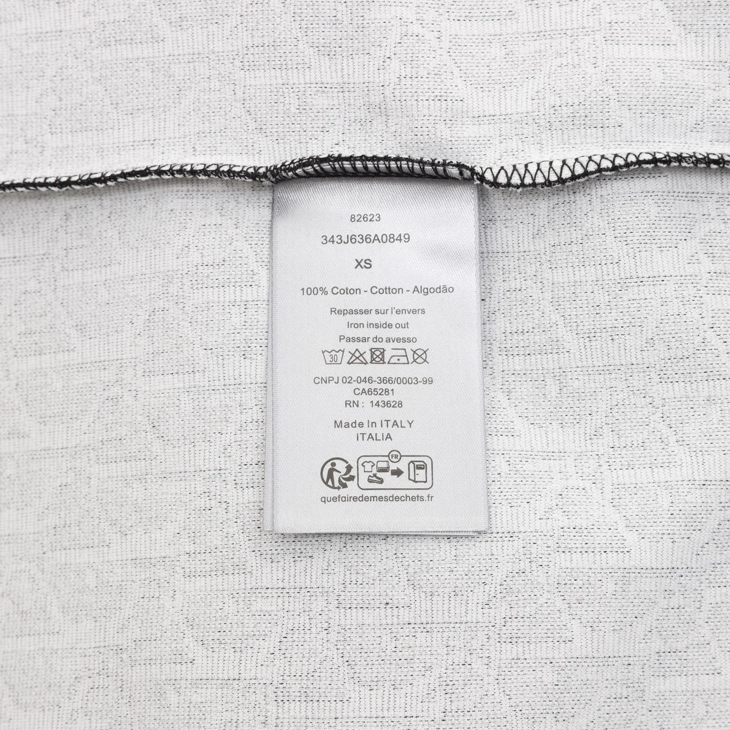 DIOR T-shirts & Vests Cotton (Black-Grey) XS-L 140202606040630_89 - Image 9