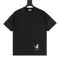 DIOR T-shirts & Vests Cotton (Black) S-XL 120202606040484_79