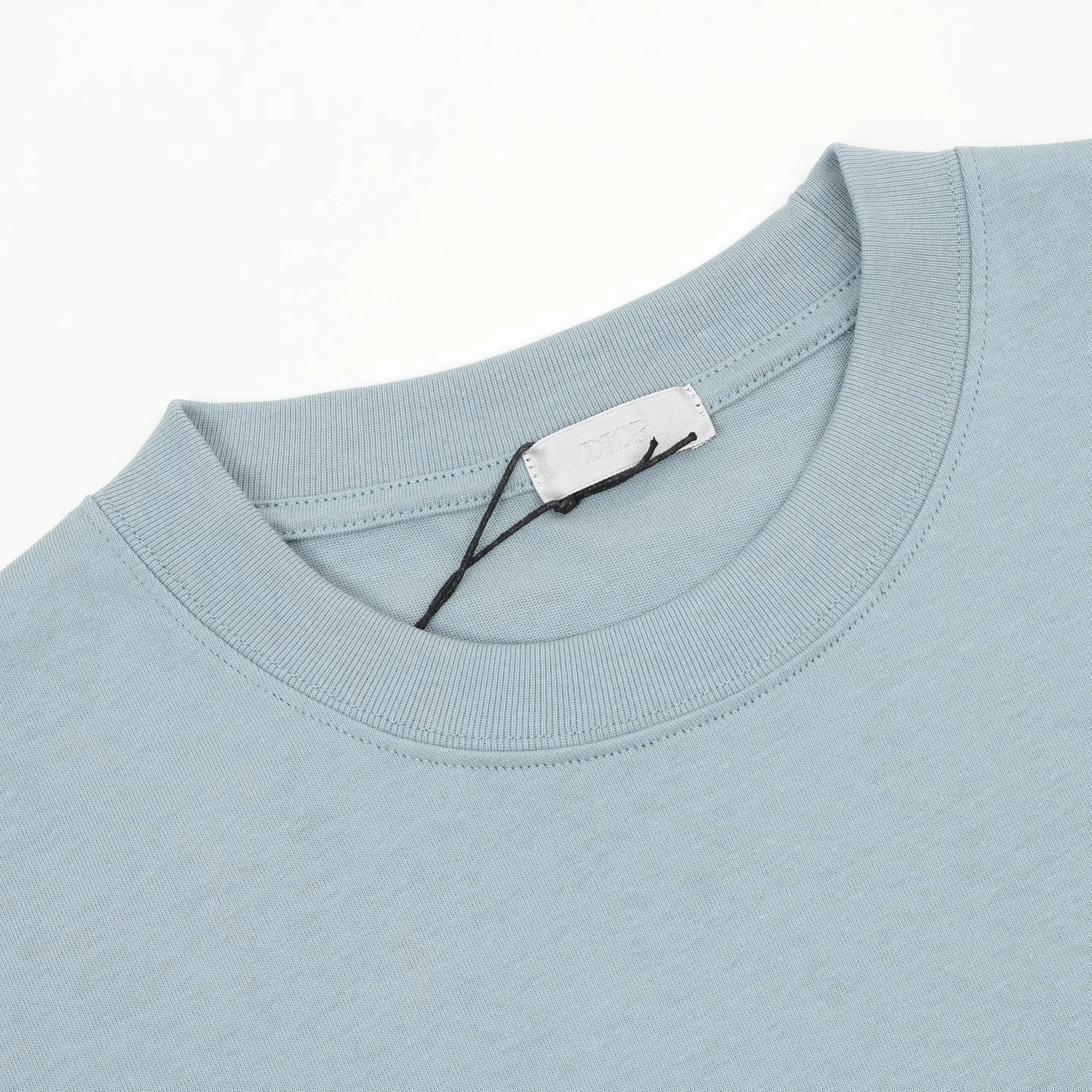 DIOR T-shirts & Vests Cotton (Light Blue-Brown-White-Blue-Red) S-XL 120202606040483_79 - Image 3