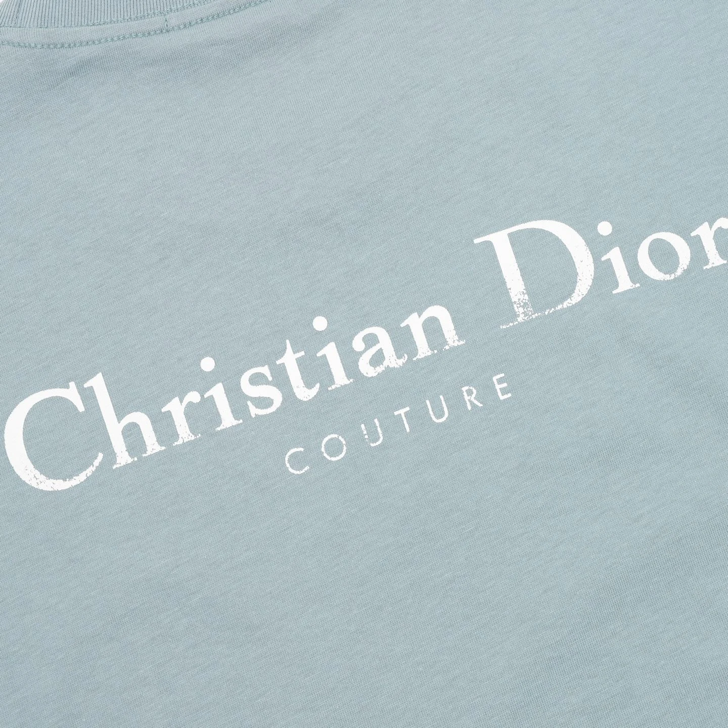 DIOR T-shirts & Vests Cotton (Light Blue-Brown-White-Blue-Red) S-XL 120202606040483_79 - Image 9