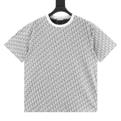 DIOR T-shirts & Vests Cotton (White-Grey) XS-L 140202606040631_89