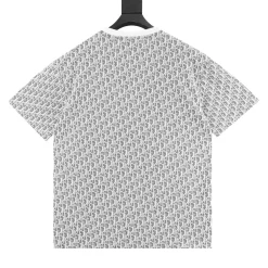 Alternative view of DIOR T-shirts & Vests Cotton (White-Grey) XS-L 140202606040631_89