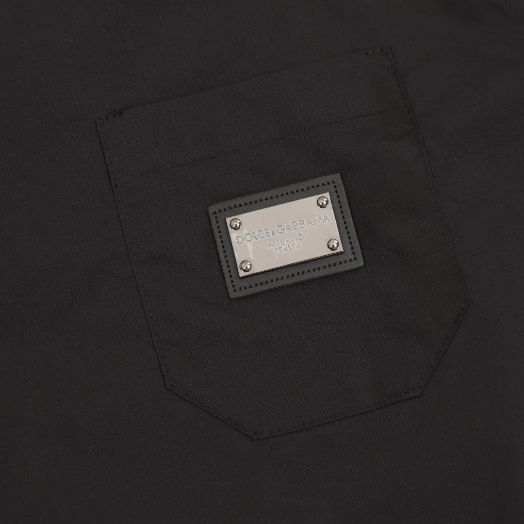 DOLCE & GABBANA Shirts & Polos Cotton (Black) 36-42 170202606040763_99 - Image 4