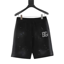DOLCE & GABBANA Trousers & Shorts Cotton (Black-White-Blue) S-XL 140202606040800_89